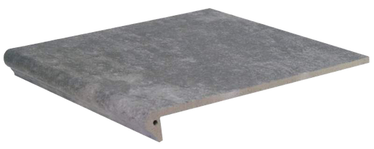 Ступень фронтальная WKS 31100 S Mittelgrau 31x32 матовая клинкер