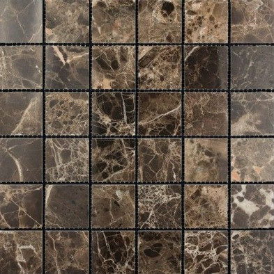 Мозаика 7M022-48P (Emperador Dark) 305х305 48x48 мрамор