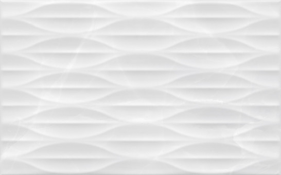 Настенная плитка Эдем Белый Низ 03 25х40 (рельеф) Gracia Ceramica глянцевая керамическая 010100001551
