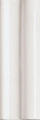 Бордюр ADNE5069 Moldura Lisa Blanco керамический