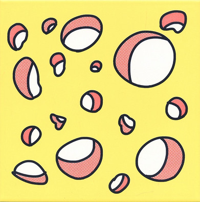 Декор NT/A136/5109 Кошки-Мышки.Сыр 20х20 Kerama Marazzi глянцевый керамический