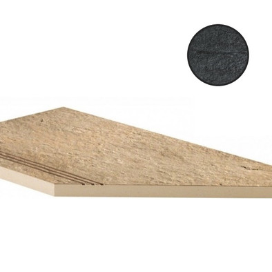 Ступень угловая Land. Night Grad. Lin. Ang. Dx 30x60 керамогранит матовая Atlas Concorde 620040000099