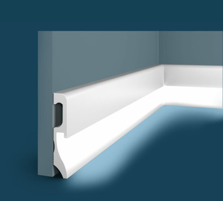 Плинтус Cosca PX033, 100х18, 2000мм, Экополимер/16