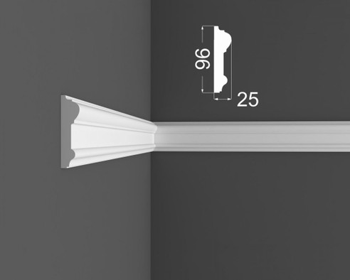 Молдинг DeArtio под покраску М 7.96.25