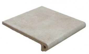 Ступень фронтальная Gres De Aragon Capri Peldano Redonda Capri Hueso 33x33 матовая