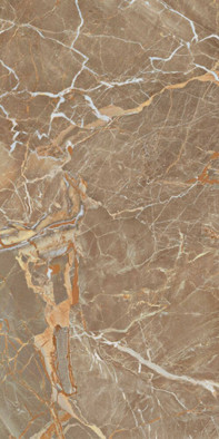 Керамогранит Caravaggio Caramel Antique 3D 60x120 Versace Harmony 3d, лаппатированный (полуполированный) универсальная плитка 0020841
