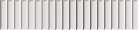 Настенная плитка Duo Tonne White Cegiełka Struktura C Mat 6,5x29,8 g1 Paradyz Ceramika матовая, рельефная (структурированная) керамическая SS--065X298-1-DUTO.WHC