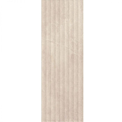 Настенная плитка Wells Cream Relief 33.3x100 Pamesa глянцевая керамическая С0004854