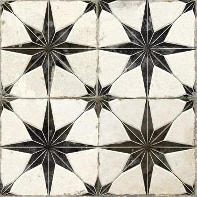 Керамогранит Fs Star Black Lt 45x45x0,95 Peronda матовый, рельефный (рустикальный) универсальная плитка 0100338186