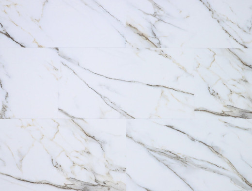 SPC ламинат CronaFloor Терра Бьянко Stone 43 класс 600х300х3.5 мм (каменно-полимерный) с фаской