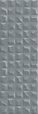 Настенная плитка Cromatica Kleber Antracite Brillo керамическая