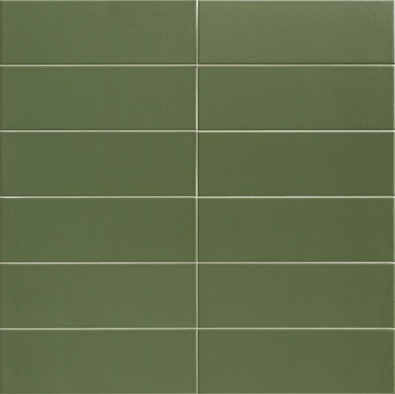 Настенная плитка Jungle Olive 10х30 Mainzu глянцевая керамическая