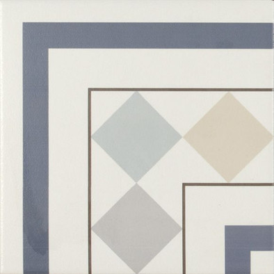 Декор Bistro 001 20x20 матовый керамический