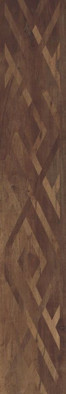 Декор Cerdomus Antique Decor Walnut Fondi Rett.Decorati 20x120 матовый керамогранит