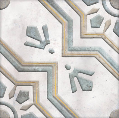 Декор Вставка Либретто D 20х20 Axima матовая керамический