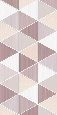 Декор Блум Розовый 20х40 Belleza глянцевый керамический 04-01-1-08-03-41-2340-0