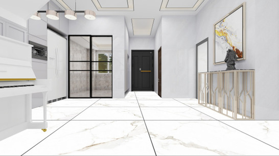 Керамогранит Арт. RM61201-MC (201) сатинированный с метализированным эффектом 60x120 Golden Silk универсальная плитка