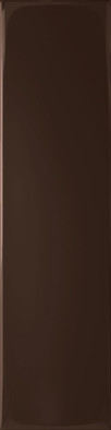 Настенная плитка Groove Brown Gloss 7.8х29.8 Tubadzin глянцевая керамическая 5900199287174