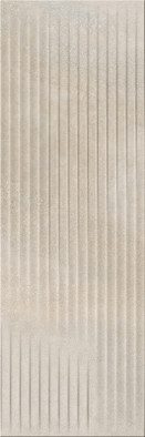 Настенная плитка Mystic Shadows Beige Sciana Struktura Rekt. 39,8x119,8 g1 Paradyz Ceramika матовая, рельефная (структурированная) керамическая SSR-0,4X1,2-1-MYSH.BE