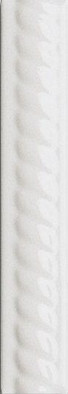 Бордюр ADNE5157 Trenza PB Blanco керамический