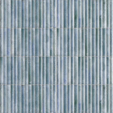 Настенная плитка Wynn Bleu 15x30 Mainzu глянцевая, рельефная (структурированная) керамическая PT03372