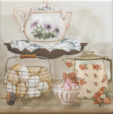 Декор HGD/A244/17000 Пикарди Кухня 15x15 Kerama Marazzi матовый керамический