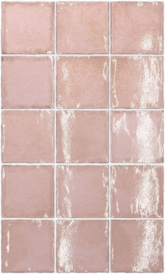Настенная плитка Altea Dusty Pink 10x10 Equipe глянцевая керамическая 27605