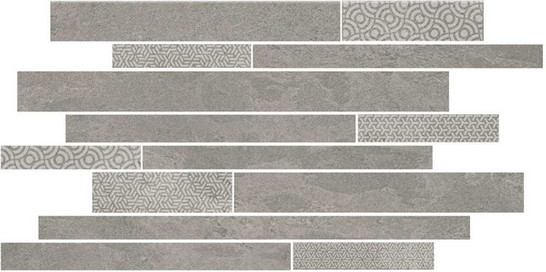 Декор SBM010\SG458420 Ламелла Серый Мозаичный 50,2x25x0,85 Kerama Marazzi керамогранит матовый фото Декор SBM010\SG458420 Ламелла Серый Мозаичный 50,2x25x0,85 Kerama Marazzi керамогранит матовый
