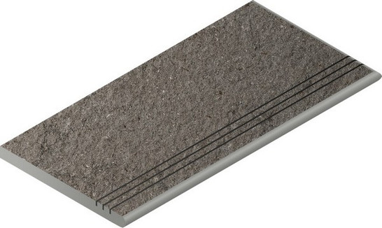 Ступень угловая Фумэ Закругленная Грип 30x60 Правая керамогранит антискользящая (grip) 620040000159