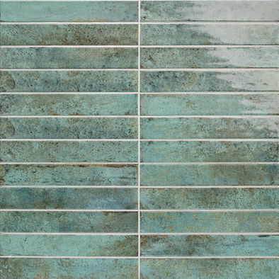 Настенная плитка Tampa Green 5x30 Mainzu глянцевая керамическая n181317