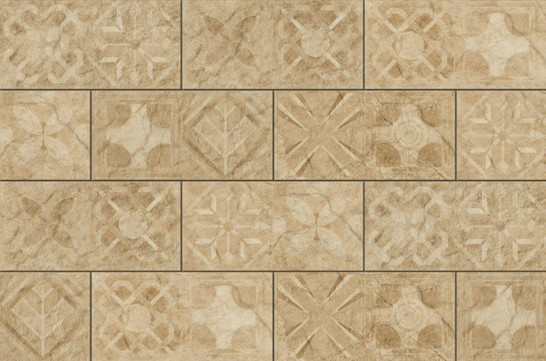 Клинкерный Stone Torstone Decor Beige 30х14.8 Cerrad матовый декор