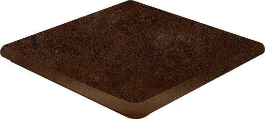 Ступень угловая Esquina Redonda Urban Caoba Antideslizante 33x33 клинкер матовая 905647