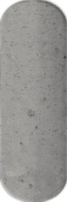 Керамогранит Feel Ovo Grey Brillo 5х15 Cifre глазурованный, глянцевый, рельефный (рустикальный) настенная плитка 17348