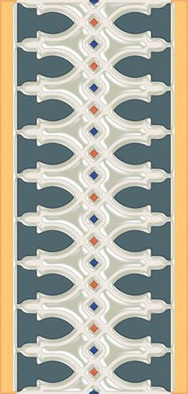 Плинтус Цоколь 25.1x12 Menara керамический