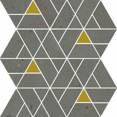 Мозаика Italon Avantgarde Black Mosaico Luxor керамогранит 30.7х30.9 см матовая желтый, серый, черный 620110000242 фото Мозаика Italon Avantgarde Black Mosaico Luxor керамогранит 30.7х30.9 см матовая желтый, серый, черный 620110000242