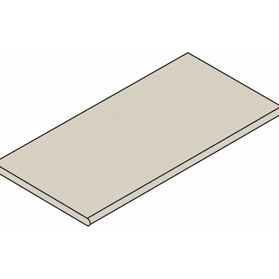 Керамогранит Fossil Sand Bordo 30x120 Round Italon x2 матовый, структурированный бортик закругленный 620090001428