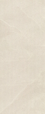 Настенная плитка Metro Limestone Marfil 59.6x150 Porcelanosa матовая, рельефная (структурированная) керамическая 100381304