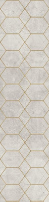 Декор Gres Softcement White Decor Geo Rect. 119.7x29.7 Cerrad керамогранит матовый