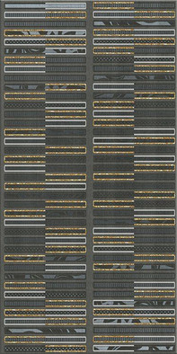 Декор 586572002 Aura Grafite Geometria 31,5x63 керамический