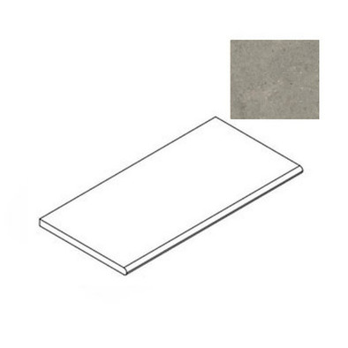 Керамогранит Forte Dei Marmi Rock Lunar Grey Round 30x60 Atlas Concorde матовый бортик закругленный 620090001245