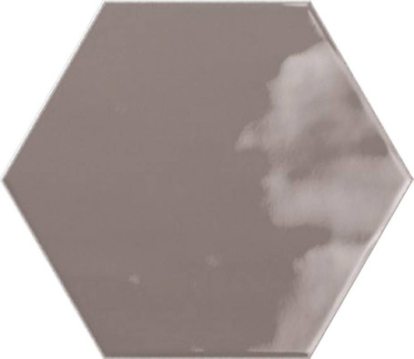 Настенная плитка Hex Charcoal Glossy 15x17.3 глянцевая керамическая