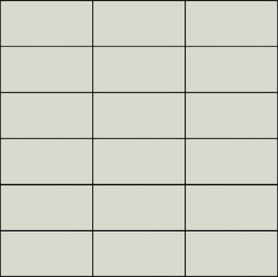 Мозаика Seta Ghiaccio керамика 30х30 см Appiani матовая чип 50х100 мм, белый SET 2001