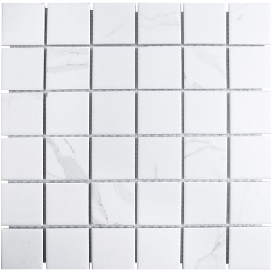 Мозаика Керамическая 48x48 Carrara Matt (PMWB82223) 306х306х6