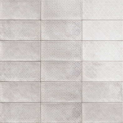 Декор Rev. Decor Camden Grey-10х20 Mainzu глянцевый керамический 919327