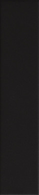 Настенная плитка Up Black Glossy 5х25 La Fabbrica глянцевая керамическая 192072