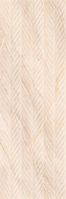 Настенная плитка 2419 Supreme Light Brawn Rustic 43x107 матовая, рельефная (структурированная) керамическая