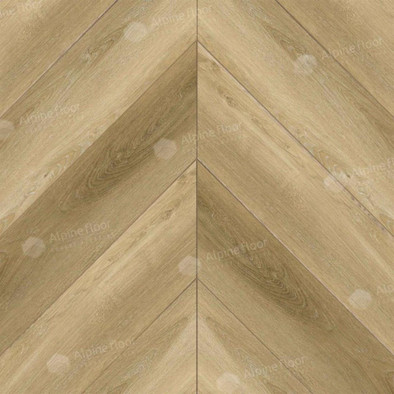 SPC ламинат Alpine Floor ECO 18-17 Grazioso Chevron 43 класс 600х127х5 мм (каменно-полимерный) с фаской