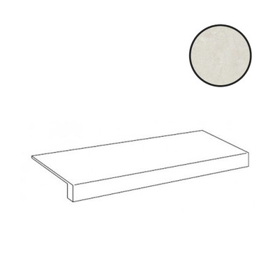 Ступень фронтальная Rinascente Resin White Scal. Front. 33x80 керамогранит матовая Atlas Concorde 620070002720 фото Ступень фронтальная Rinascente Resin White Scal. Front. 33x80 керамогранит матовая Atlas Concorde 620070002720