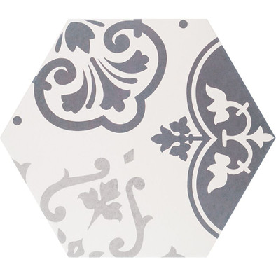 Декор Quintessenza Alchimia Elisir 26.6x23 глазурованный, матовый керамогранит