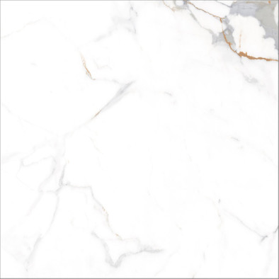Керамогранит GT60606103PR Calacatta Imperial_GT Белый 60x60 полированный Global Tile универсальная плитка